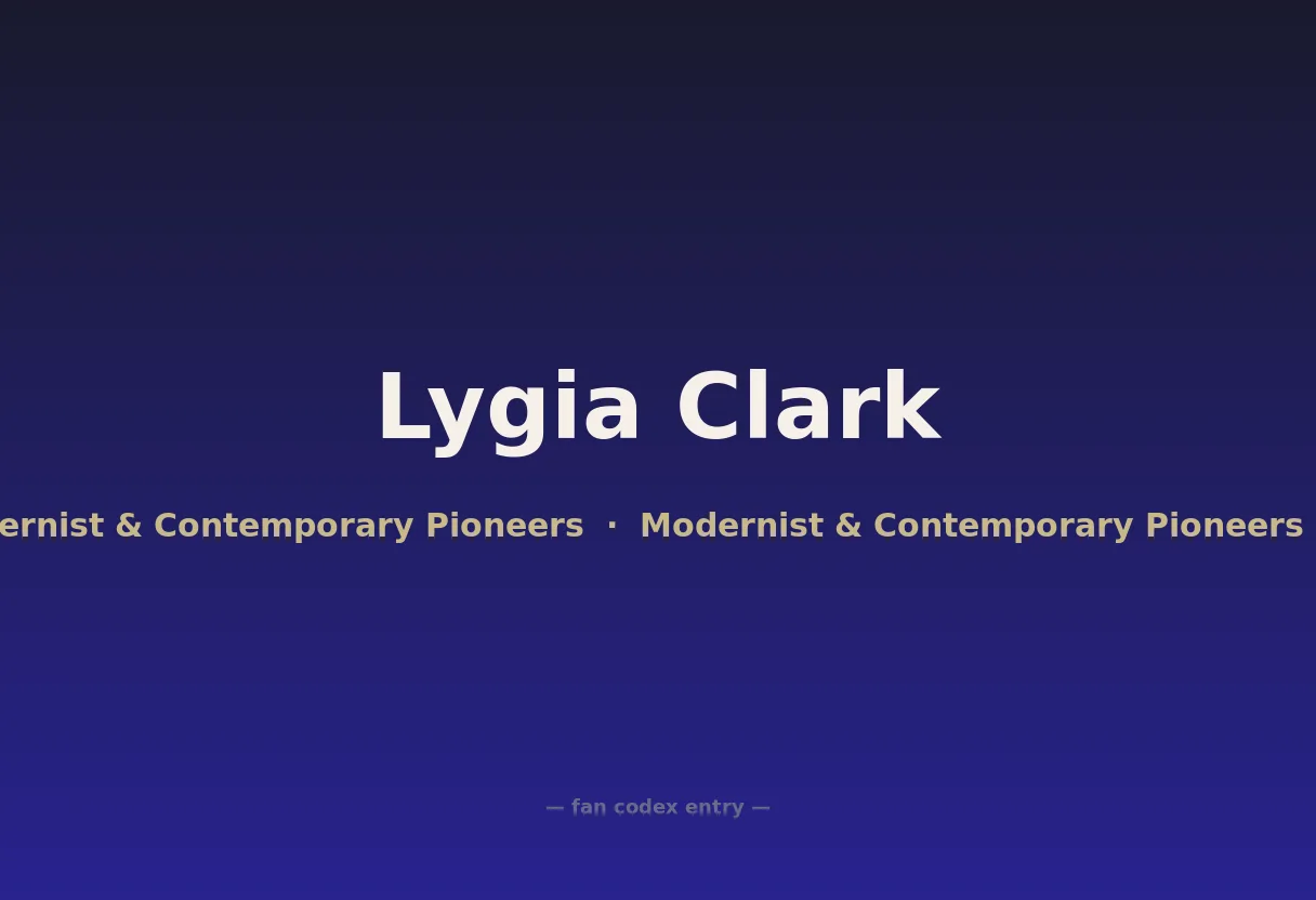 Lygia Clark